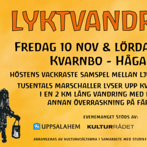 Lyktvandring Fre 10 nov 2023