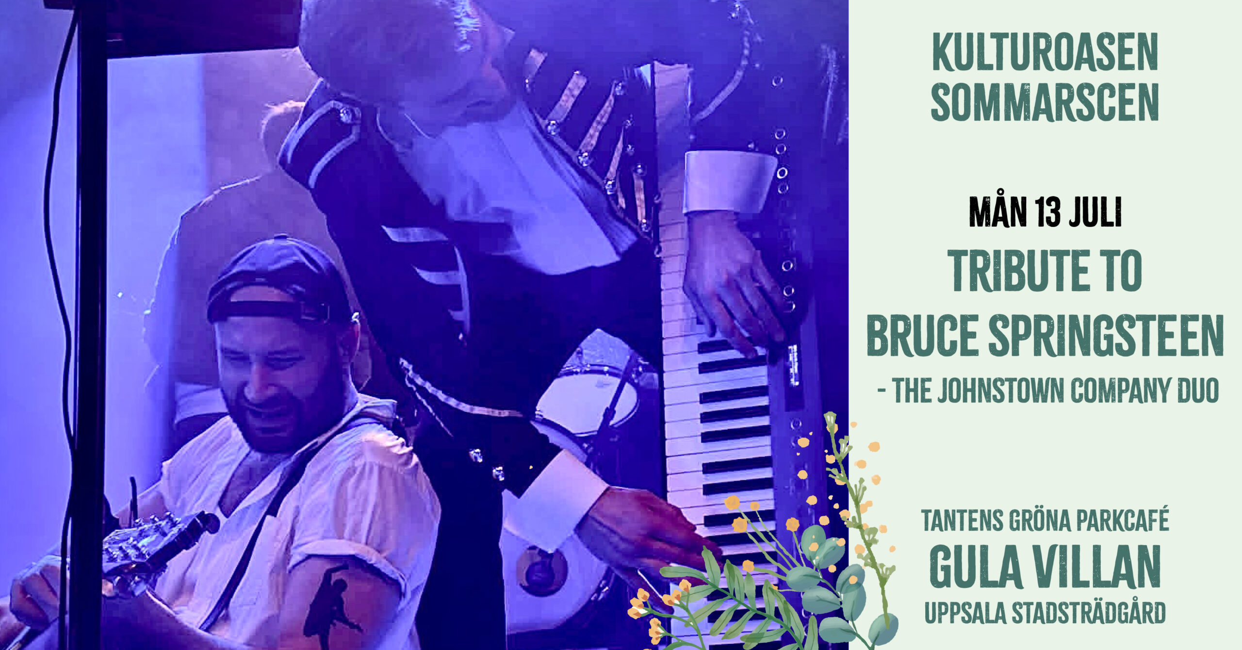 Tribute to Bruce Springsteen – The Johnstown Company Duo